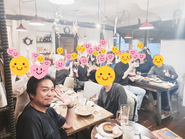 懇親会